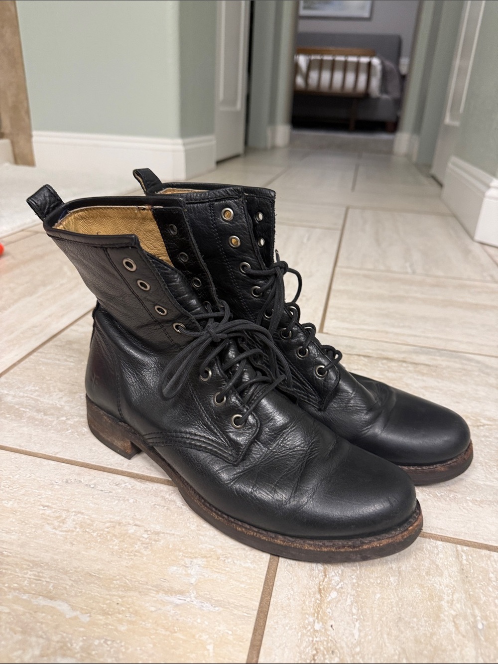 Frye Veronica Combat Boots